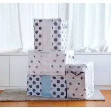 Цветная одежда складная сумка для хранения хозяйственная сумка льняная одежда декоративное полотенце шкаф Органайзер для свитера коробка новая