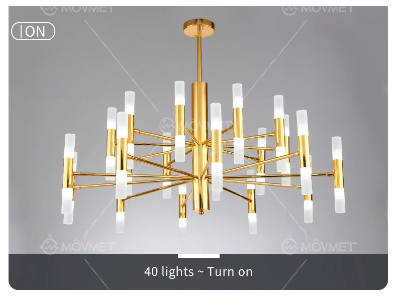 Designer de Moda Luz para Cozinha Moderna Ouro Preto Teto Arte Deco Suspenso Lustre Lâmpada Sala Estar Quarto Loft Led Mod. 136161 8 Designer de moda moderna ouro preto led