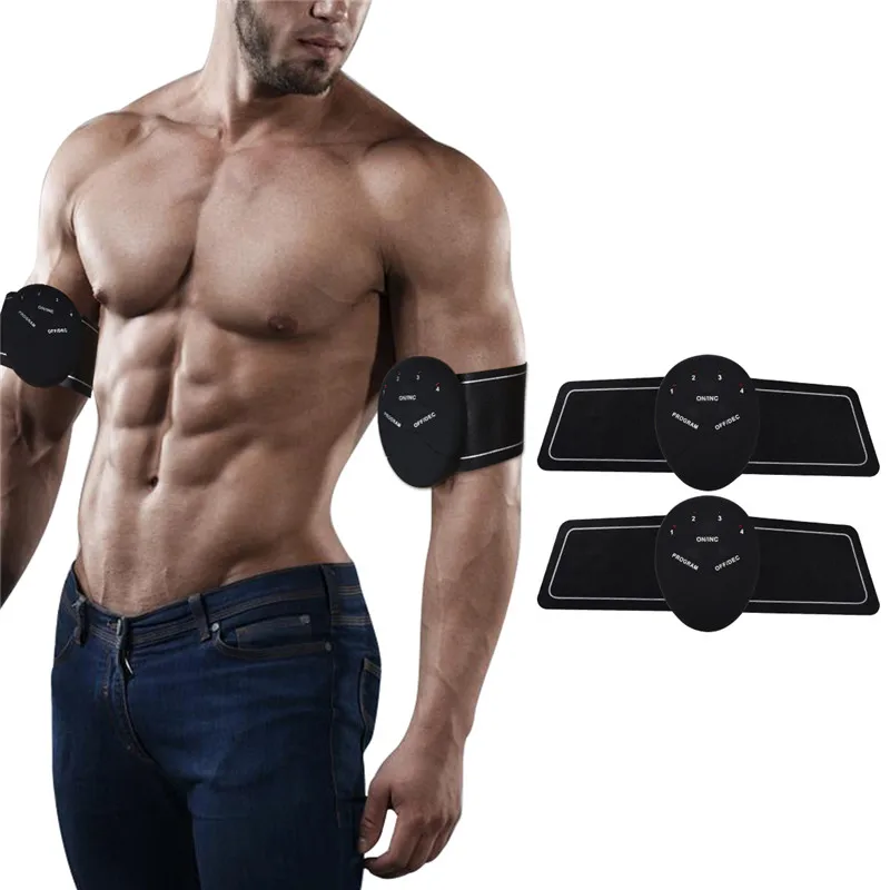 Intelligent ABS Stimulator Abdominal Muscle Trainer Fitness Equipment Leg Arm Exercise Weight Loss Slimming Massager Toning Belt Intelligent ABS Stimulator Abdominal Muscle Trainer Fitness Equipment Leg Arm Exercise Weight Loss Slimming Massager Toning Belt