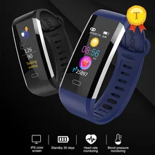 IP67 Водонепроницаемый 3D Динамический интерфейс измерять кровяное давление Smart Band Цвет Экран Bluetooth браслет сердечного ритма Фитнес трекер