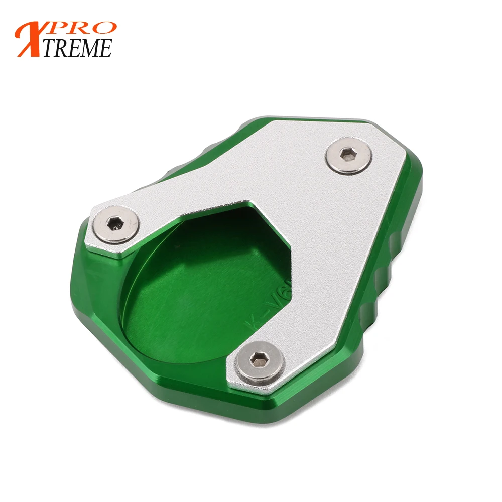 Motorbike Aluminum Foot Pad Side Stand Kickstand Support Plate Parts