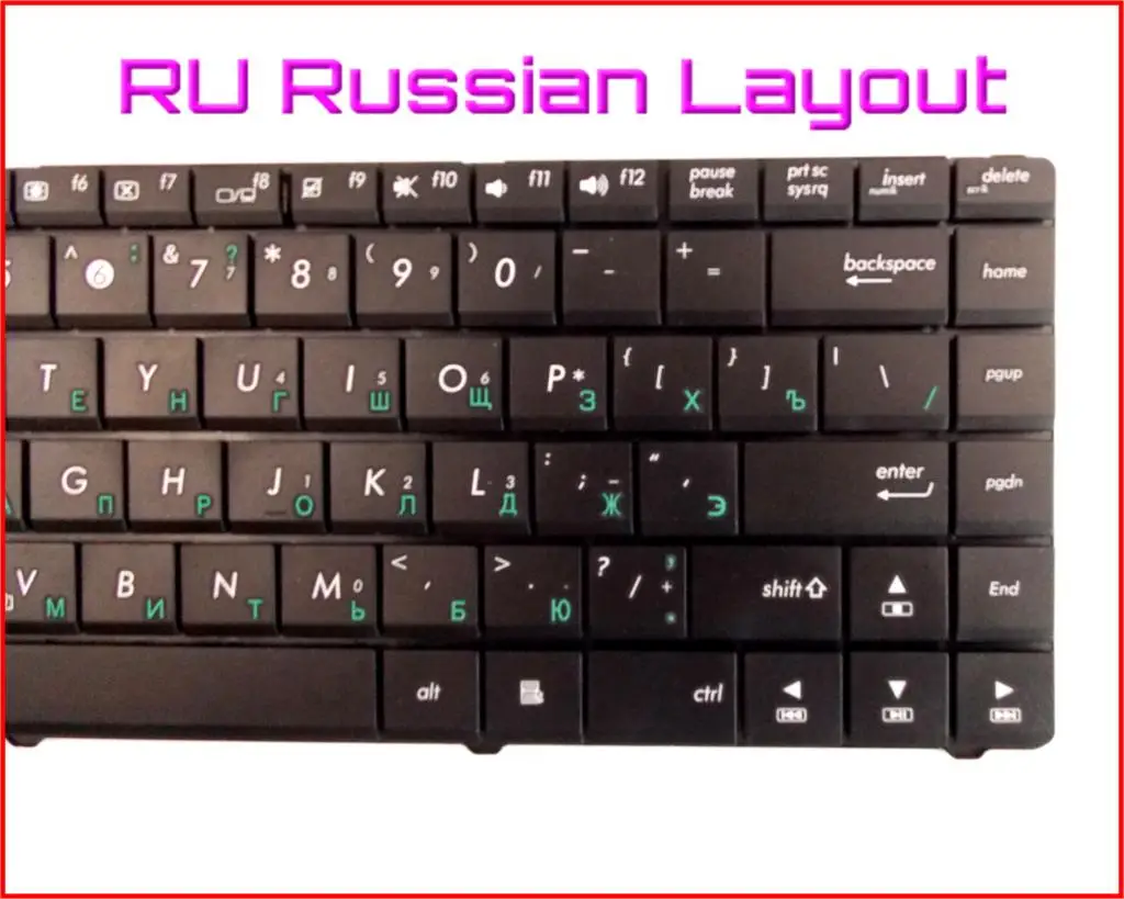 Новая российская клавиатура версия для ASUS K40A K40AC K40AD K40AF K40ID K40IE K40AE K40C P80 P80A ноутбук