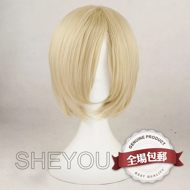 

YURI!!! on ICE Yuri Plisetsky Wig Heat Resistant Sythentic Hair Cosplay Wigs