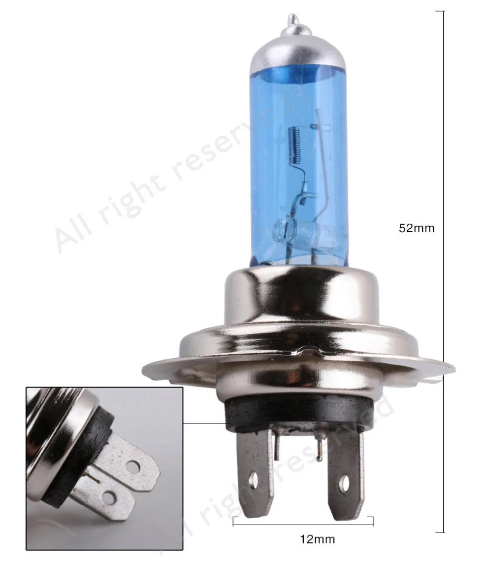 h7 halogen lamp 100w 