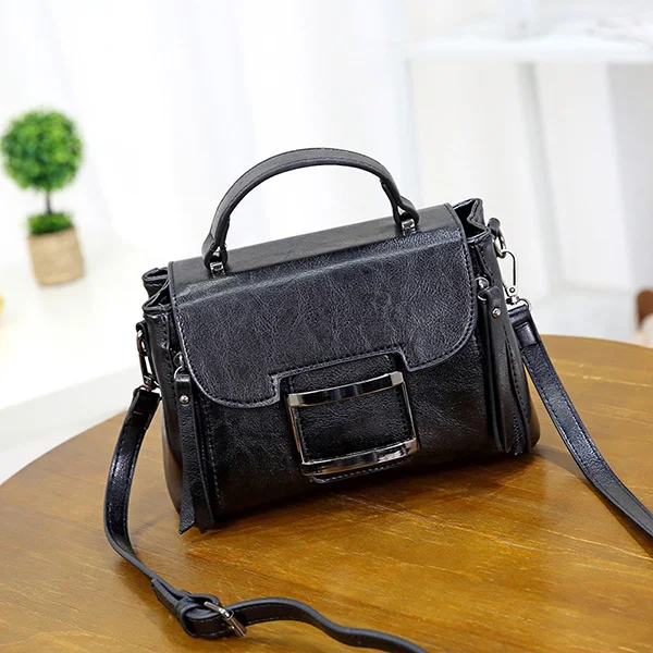 ACELURE модная женская сумка на плечо маленького размера с панельным дизайном, сумка-мессенджер в уличном стиле, Ретро сумка через плечо, дизайнерская сумка-тоут - Цвет: black