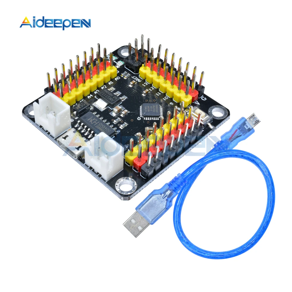 Atmega328 Pro Mini 3,3 V 5V Модуль платы для Arduino Mini 328 ATMEGA328P микроконтроллер CH340 Nano 3,0 сильная серия