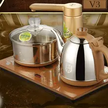 Полная интеллектуальная печка для приготовления чая автоматическая насосная вода набор электрическая плита для приготовления чая анти-сухая защита