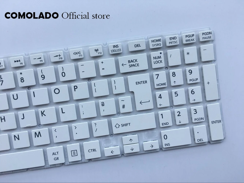 UK Keyboard For TOSHIBA Satellite L50-B S50-B L50D-B L50T-B S55-B S55T-B S55D-B White keyboard UK Layout (2)