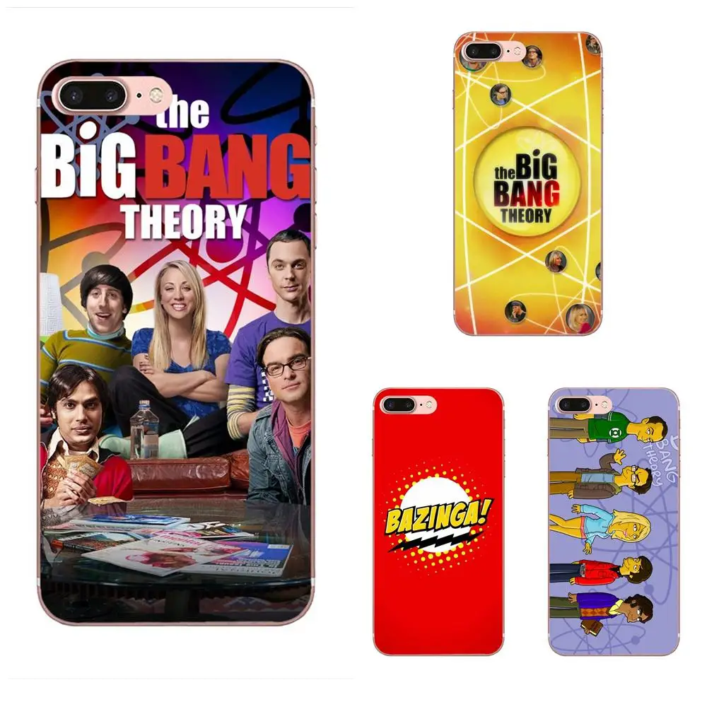Теория Большого Взрыва Bazinga для Xiaomi Mi3 Mi4 Mi4C Mi4i Mi5 Mi 5S 5X6 6X A1 Max Mix 2 Note 3 4 Мягкий Модный