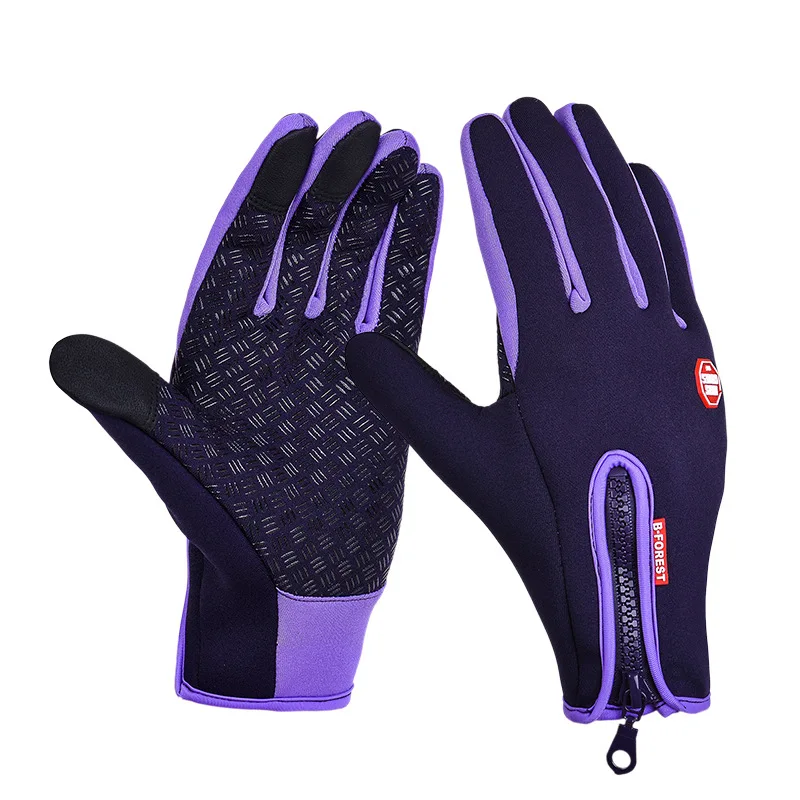 

2019 New Men And Women Riding Gloves Outdoor Fleece Touch Screen Gloves Windproof Warm Riding Gloves