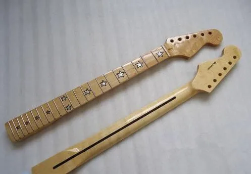 

New Maple 22 Fret Guitar Neck Polishing For ST Stratocaster Repair parts