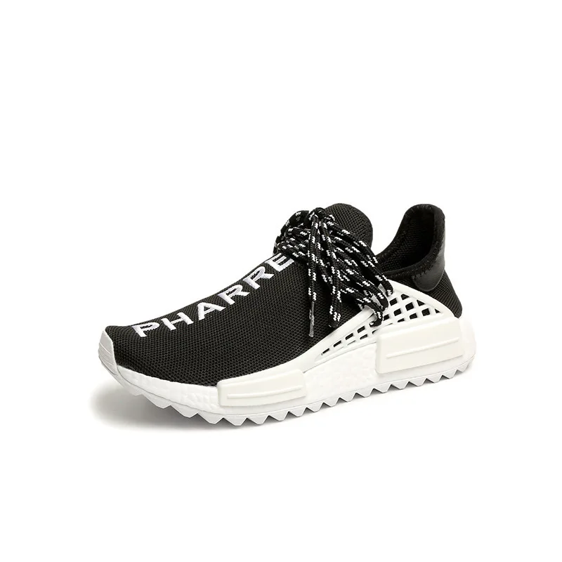 

2018 new casual shoes fashion lovers flat shoes alphabet elements single shoes.