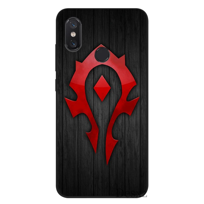 Чехол для телефона Xiaomi MiMAX3 6 8 9 10 SE A1 2 3 9T CC9 E Pro LiteSilicone Cover World Of Warcraft Wow чехол с
