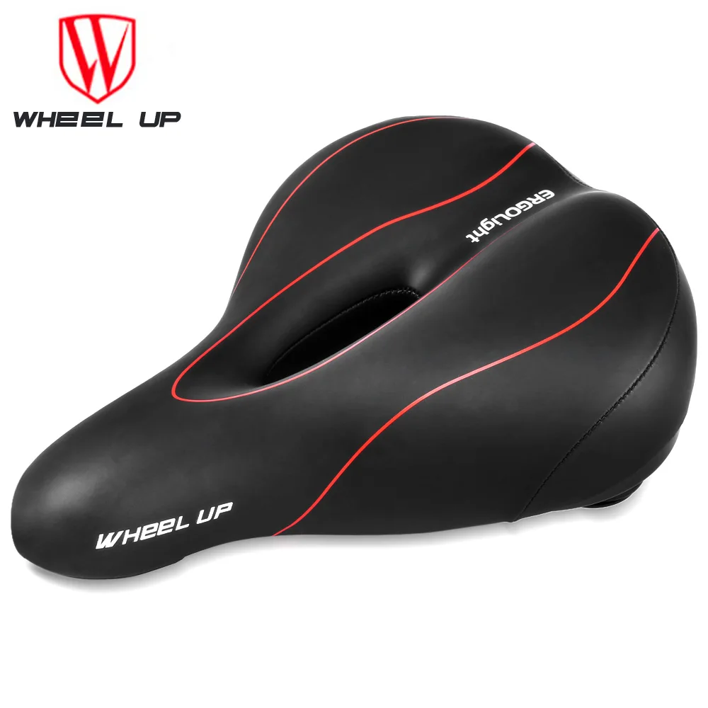 

WHEEL UP road bicycle saddle Elastic Bicycle Seat Saddle with Taillight Cycling Equipment