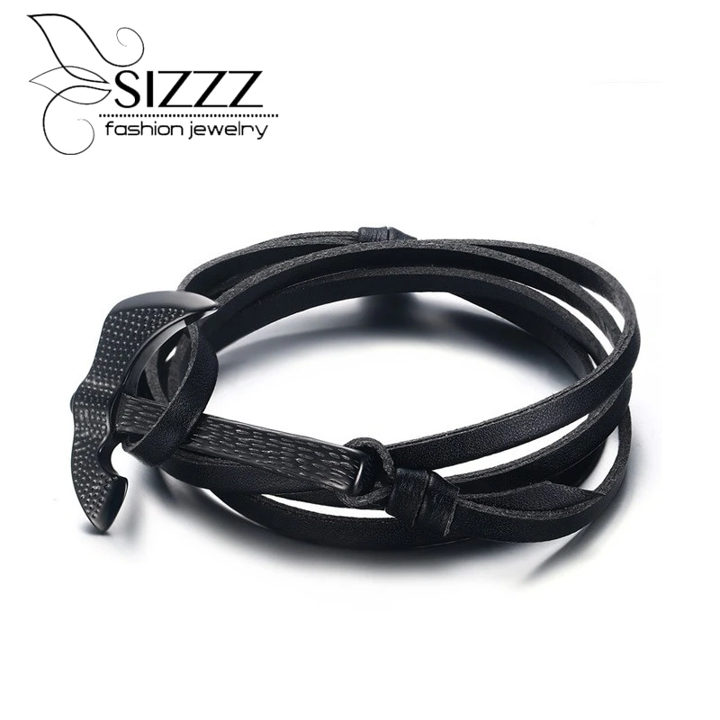 Дизайн сезона Винтаж персонализированные AX кожаный браслет для Для женщин Для мужчин