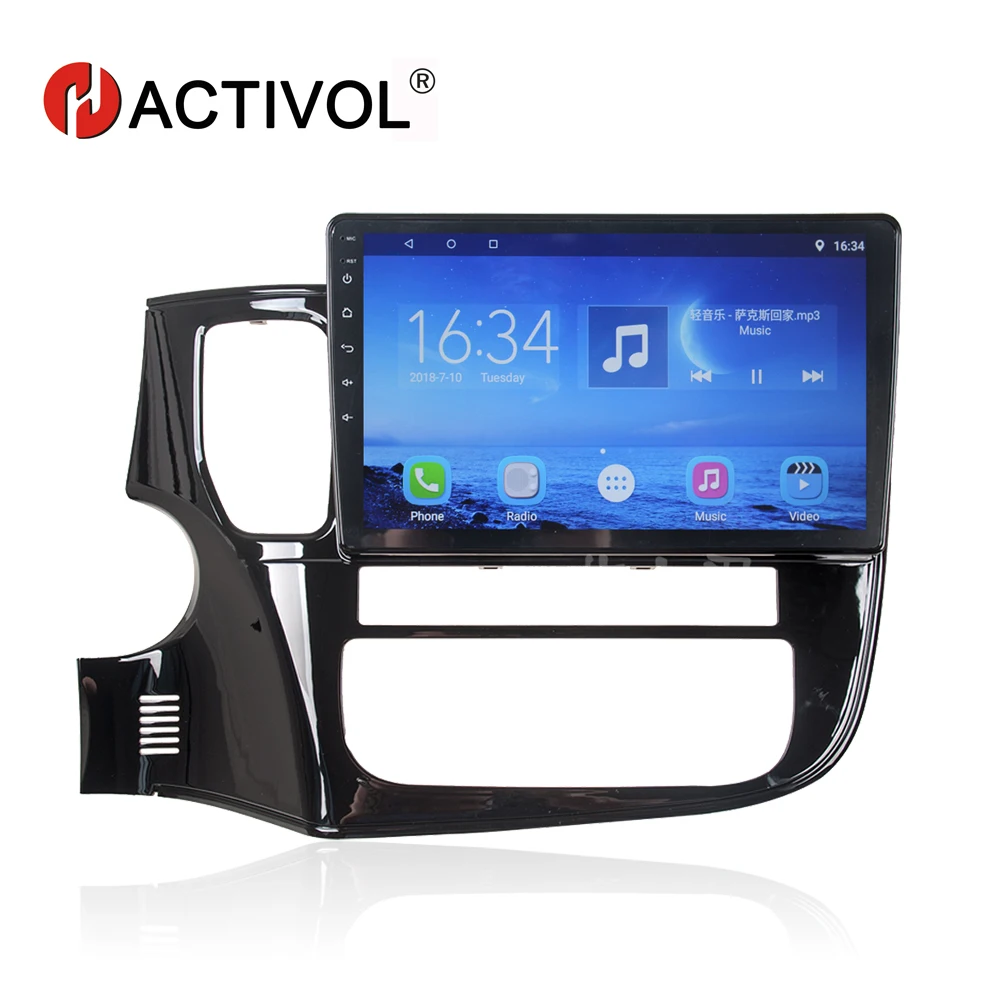 

HACTIVOL 10.1" car radio for MITSUBISHI Outlander 2017-2018 android 7.0 car dvd player with bluetooth,GPS Navi,SWC,wifi