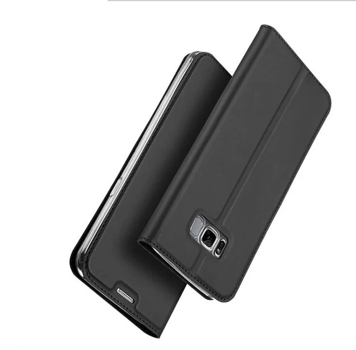 Оригинальный Чехол Для Samsung Galaxy S8 плюс Случай Роскошь Ультра-тонкий Раскладной