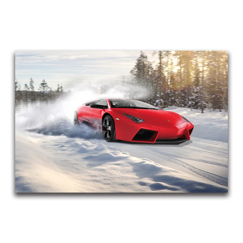 3D diy full diamond painting cross stitch Snow sports car picture 5d diamond embroidery mosaic pattern home decor gift