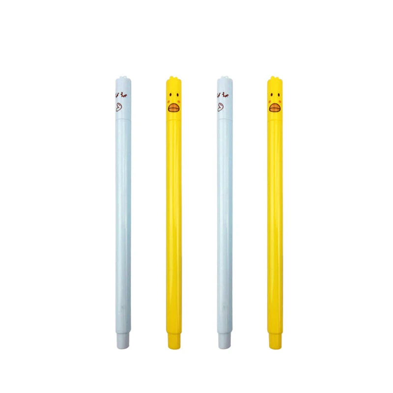

Korean Cute Kawaii Animal Duck 0.5mm Black Ink Kids Gel Pens Stationary Japanese Office School Supplies