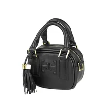 Mini Square Bag Korean&Japan Trendy Tassels Small Handbag Lovel Women Black Shoulder Bag Fashion Casual PU Crossbody Bag
