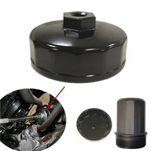 Алюминий BLK 74 мм 14 Флейта ключ для масляного фильтра Кепки