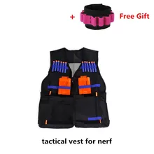 Для игрушечного пистолета, Тактический комплект, защитные жилеты, регулируемые с карманами для хранения, подходят+ повязка на запястье в подарок