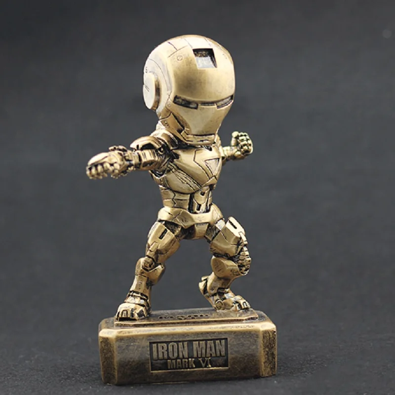 

Marvel Avengers the Statue of cute Iron man Figure Collectible Model Toy