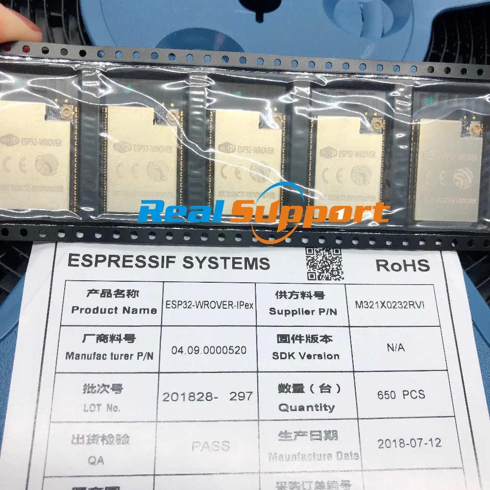 650 шт./катушка Φ ESP32 модуль 4 МБ SPI flash 8 Мб PSRAM PCB антенна/IPEX антенна|Запасные части| |