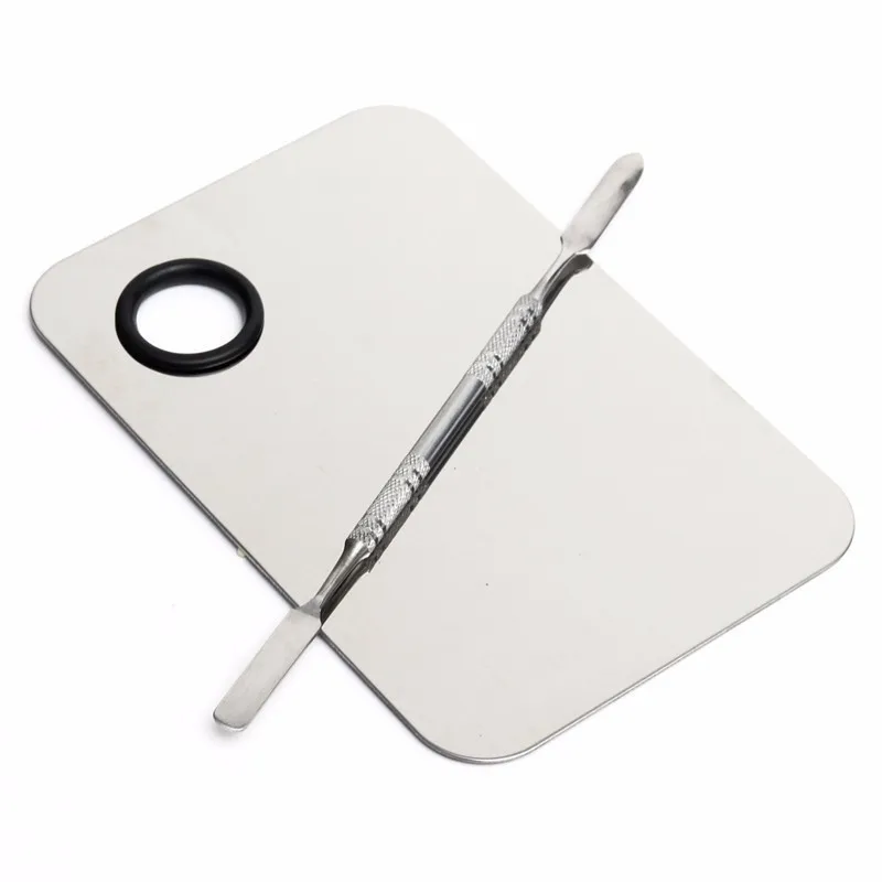 Cosmetic-Nail-Makeup-Mixing-Palette-Spatula-Tool-High-Quality-Professional-Stainless-Steel-Hands-free-Matte-Packaging