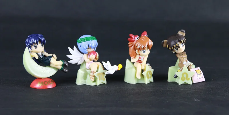 

4pcs Anime EVA Neon Genesis Evangelion Asuka Langley Sohryu yanami Rei Katsuragi Misato Cute Action Figure