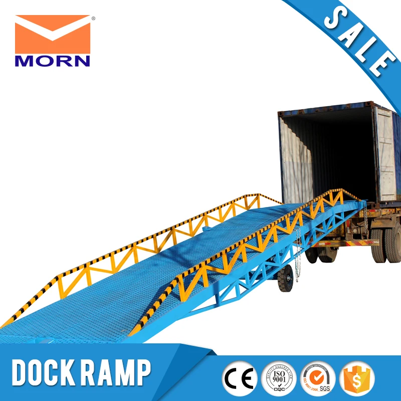 MDR-10 Mobile loading dock yard ramp warehouse container truck hydraulic AC used forklift China manufacture factory low price |