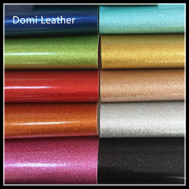 

(DM1006-1) Hot Selling Soft Hand Feeling Glitter Vinyl