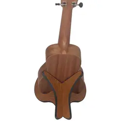 Съемный инструмент стенд держатель сторонником легкий кронштейн розового дерева для укулеле мандолина скрипка держатель гитары стенд
