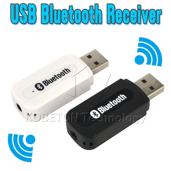 2016 New USB Bluetooth Music Audio Receiver Adapter 3.5mm Stereo Audio to Speaker Sound Box Wireless Adapter 