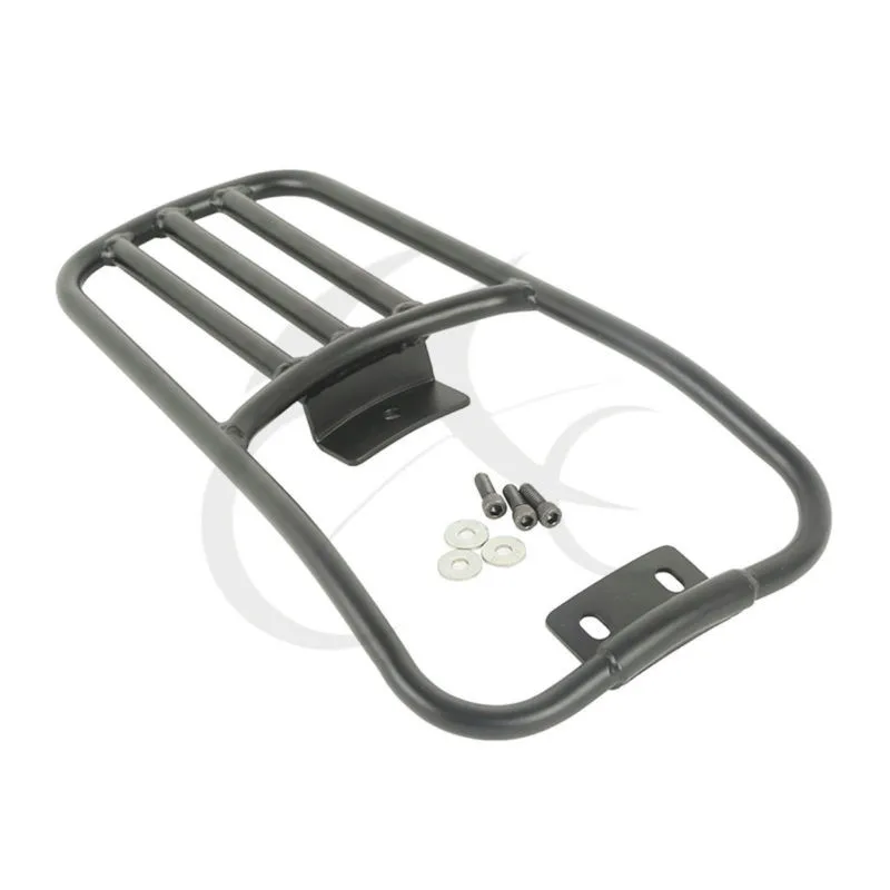 Fender Luggage Rack Black Fits for Harley Softail Deluxe FLSTN 06-18 Fatboy 2007-2018 2016 Motorcycle | Автомобили и мотоциклы