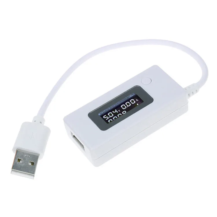 

LCD Screen Mini Creative Phone USB Tester Portable Doctor Voltage Current Meter Mobile Power Charger Detector