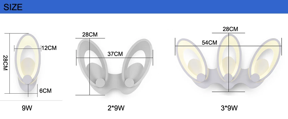 Lâmpadas de Parede Varanda Quarto Arandelas Modernas Luminárias Decoração Interior Loft Arandela Sala Cabeceira Restaurante Corredor Luz Led 8 modern wall sconce
