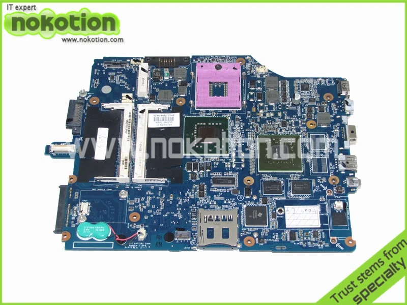 ФОТО laptop motherboard for sony vaio FZ28G FZ18G A1369750B MBX-165 REV 1.2 965PM NVIDIA G86-751-A2 DDR2 Mainboard Mother Boards