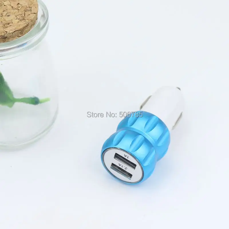 SZAICHGSI 300 шт алюминиевый сплав Универсальный 2.1A + 1A двойной usb порт автомобильное