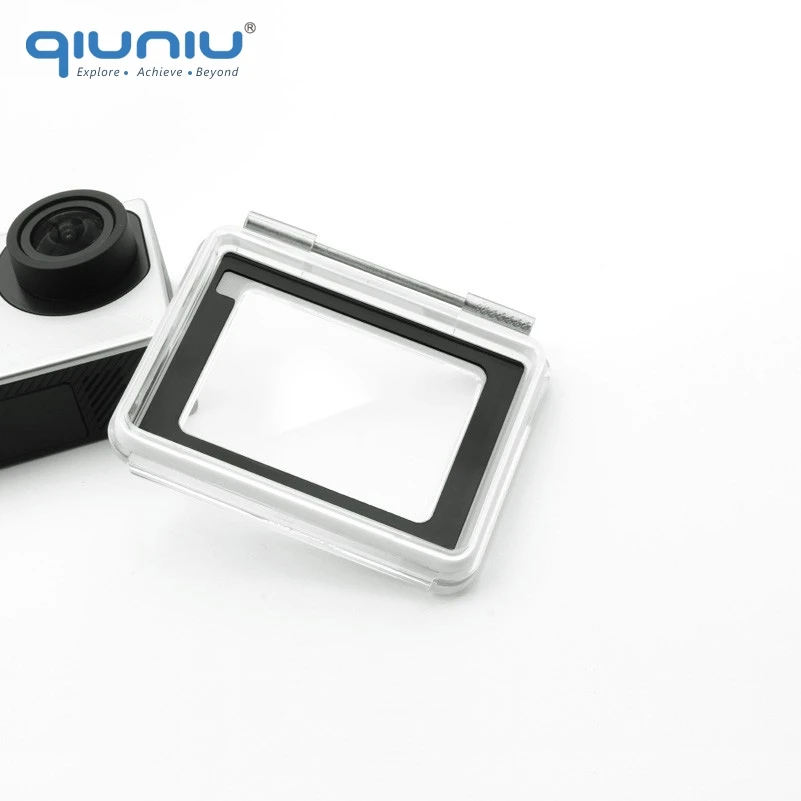 Аксессуары QIUNIU для GoPro прозрачный водонепроницаемый Сенсорный Экран Задняя