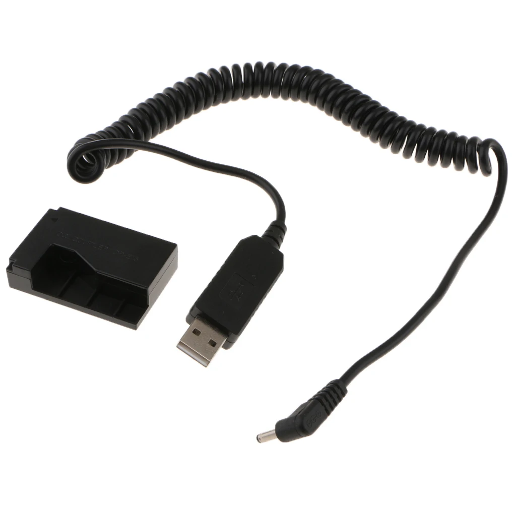 

PS700 USB Power Cable+DR-E15(LP-E12) DC Coupler for Canon EOS 100D Rebel SL1