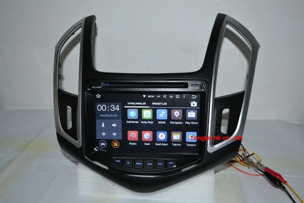 Cheap 8" 2din Android 7.1 for Chevrolet cruze 2014 car dvd,gps,wifi,radio,bluetooth,canbus,Steering wheel,Free 8g Map,mic,touch screen 2