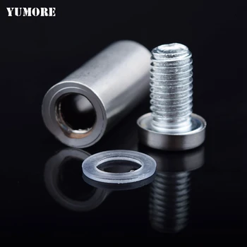 

DHL Free Shipping Hollow stainless steel standoffs 12*40mm advertising board fastener 200pcs/lot