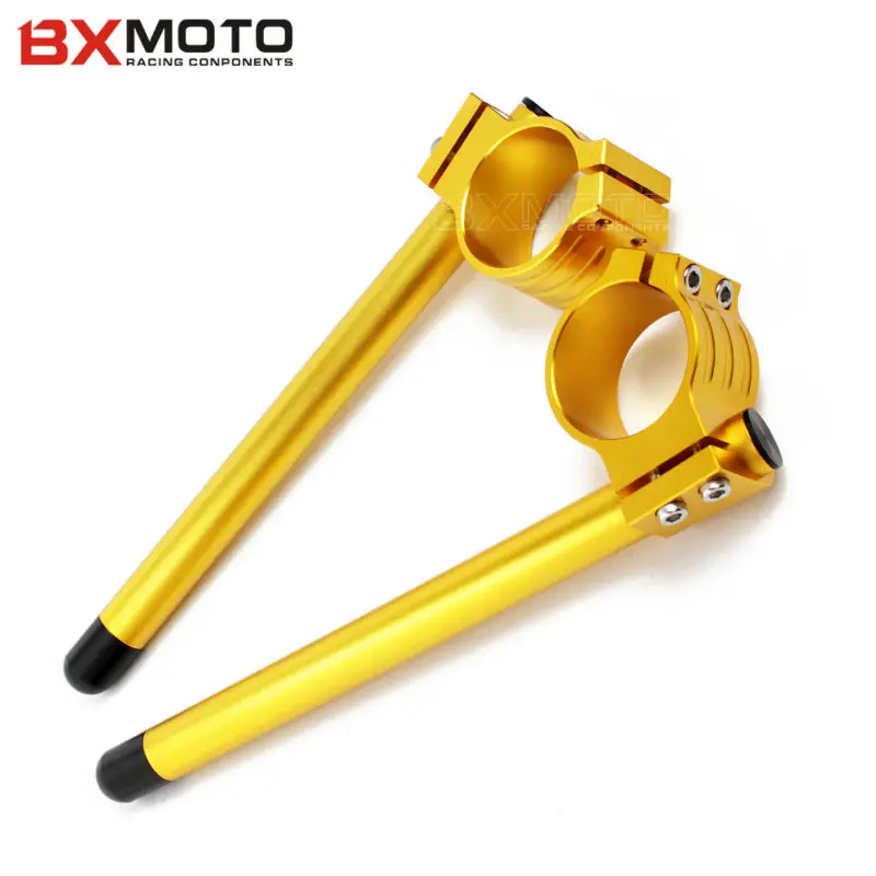 Новый Универсальный мотоциклетный CNC 45 мм зажим на руль для Honda CBR600RR CBR900RR Suzuki GSXR600