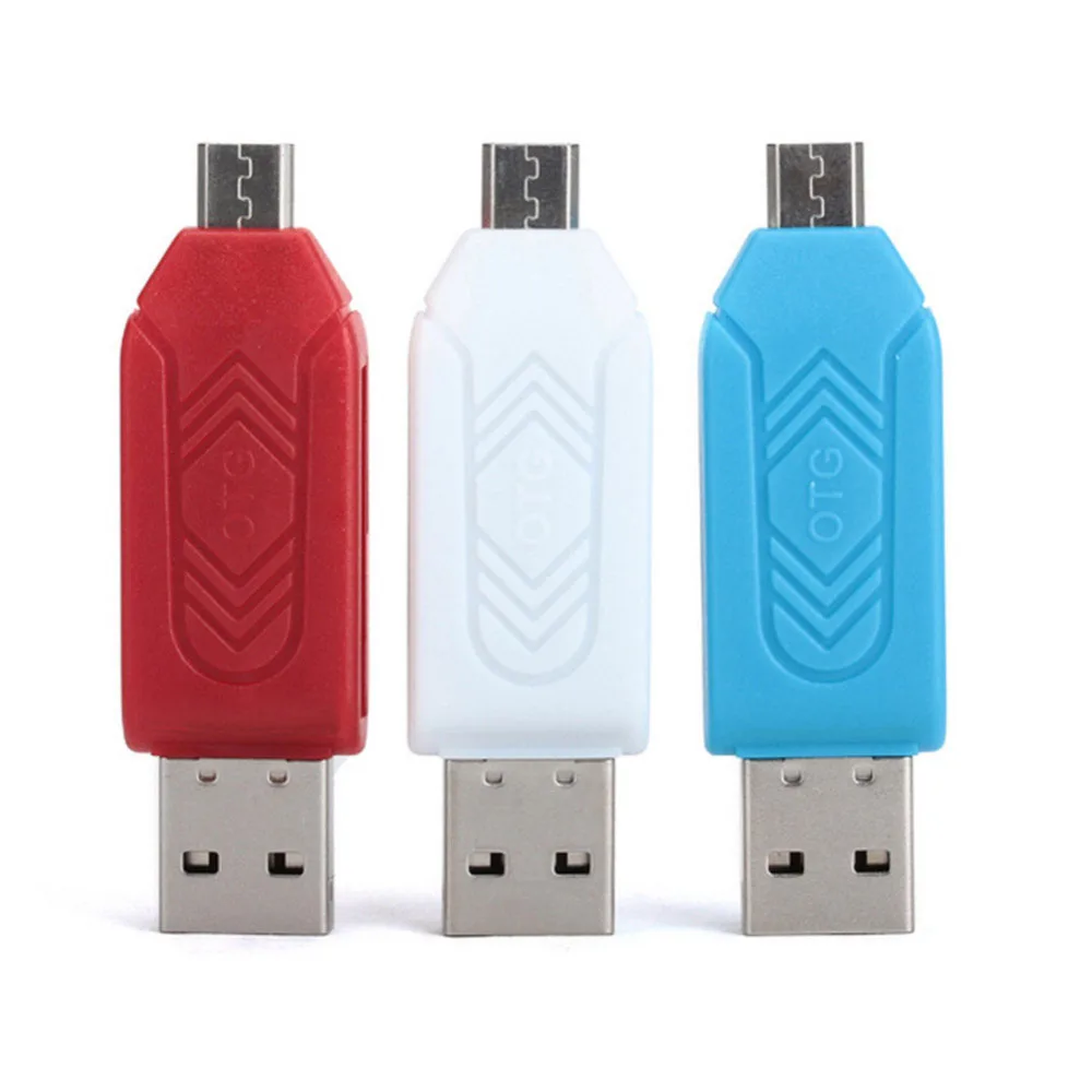 Последнее Card Reader адаптер OTG ST USB 2,0 для Мобильный телефон-ПК Высокое качество Горячая #268528