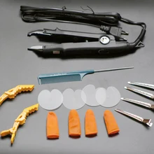 Управление температуры расширения FUSION человеческих волос Разъем Утюг JR611