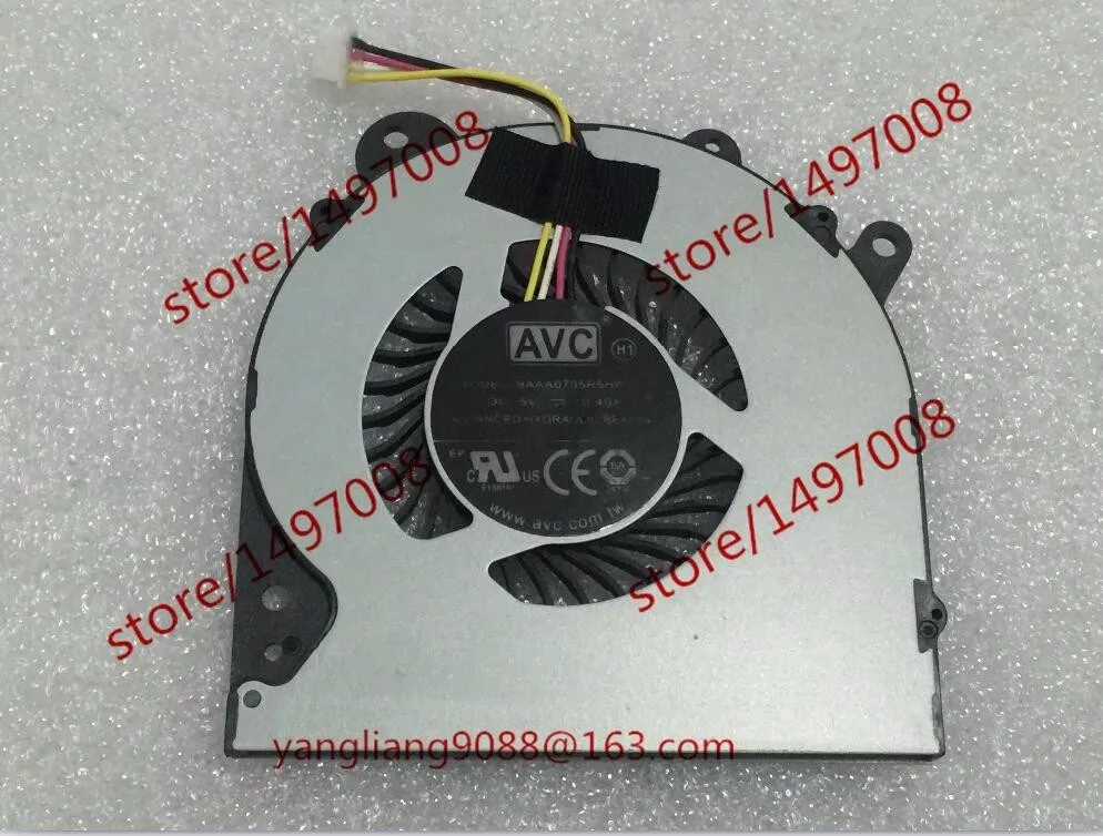 Вентилятор для охлаждения ноутбука AVC BAAA0705R5HPOFF DC 5V 0.40A 4 провода|server fan|dc 5v fan5v dc fan |