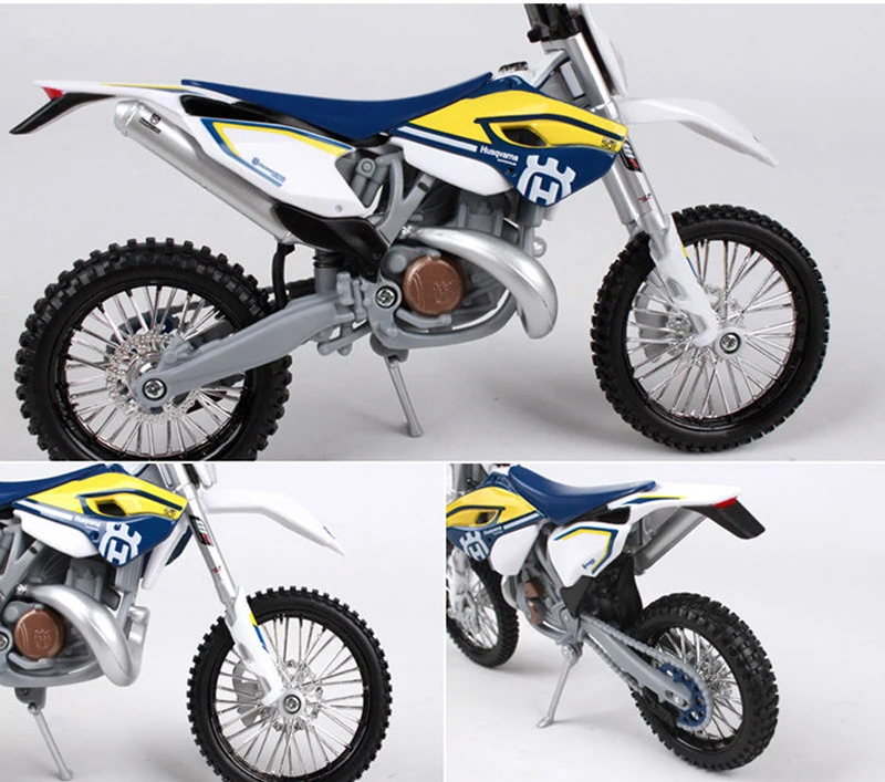 Недорогие моторные детские игрушки Maisto 1/12th 2015 Husqvarna FE 501 гоночный мотоцикл литые