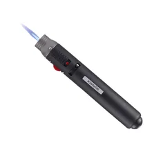 Practical Portable Outdoor Cigarette Lighter Useful Torch Flame Pencil Butane Gas Welding For Soldering Outdoor Camping Practical Portable Outdoor Cigarette Lighter Useful Torch Flame Pencil Butane Gas Welding For Soldering Outdoor Camping