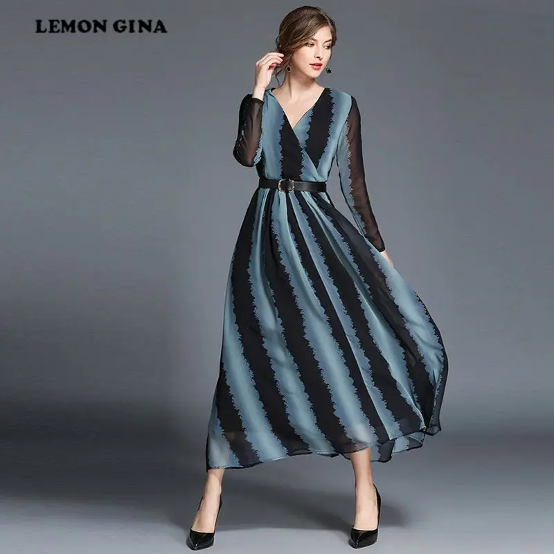 full sleeve maxi dress for women